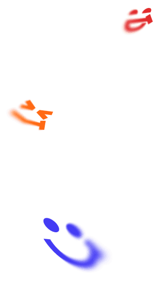 Decorative smile pattern