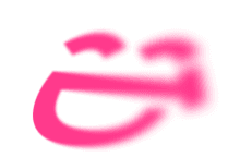 Decorative smile pattern