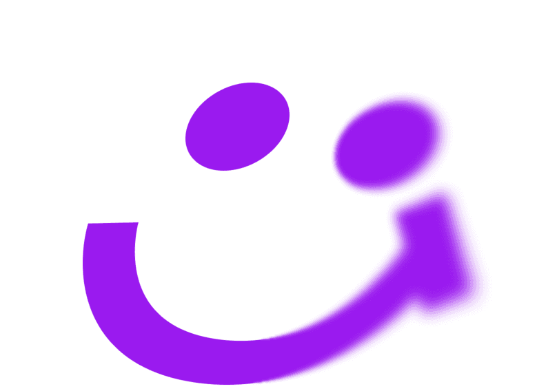 Decorative smile pattern